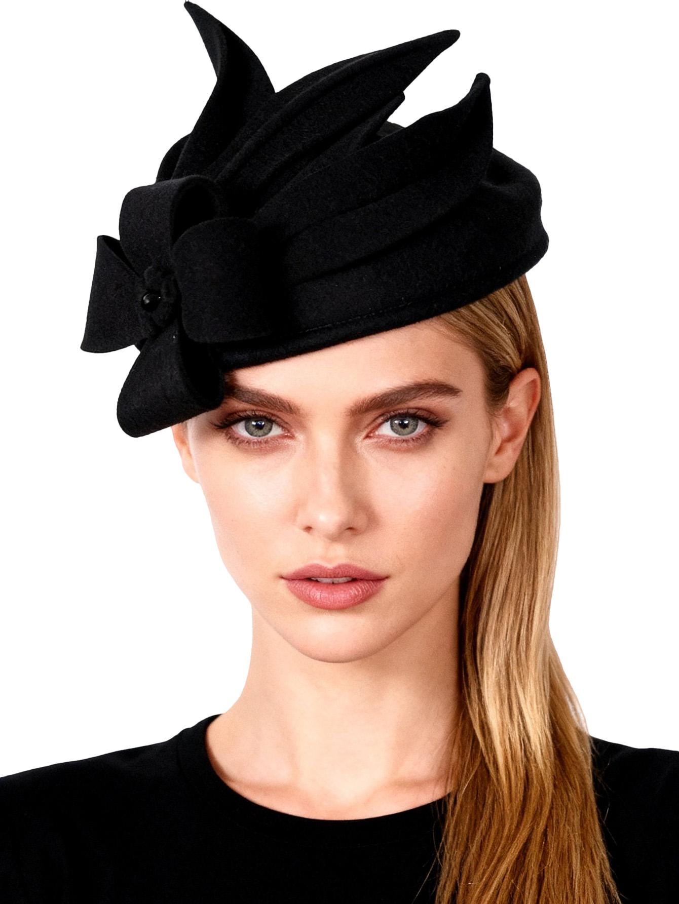 Fedora Hat Wool - FS Wool Felt Fascinators Hats For