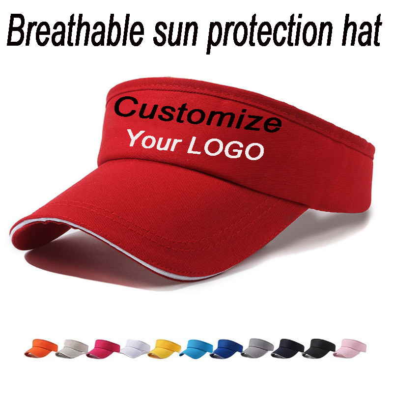 Custom Logo Empty Top Sun Viso - огляд і ціна Visor Sun Hat