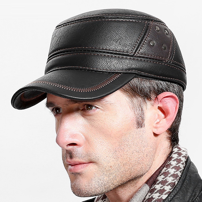 Cowskin Genuine Leather Baseba - огляд і ціна Baseball Cap Structured