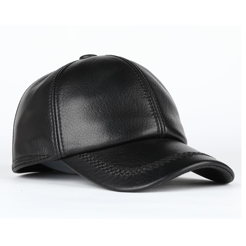 Adult New Genuine Leather Hat  - огляд і ціна Baseball Cap Structured