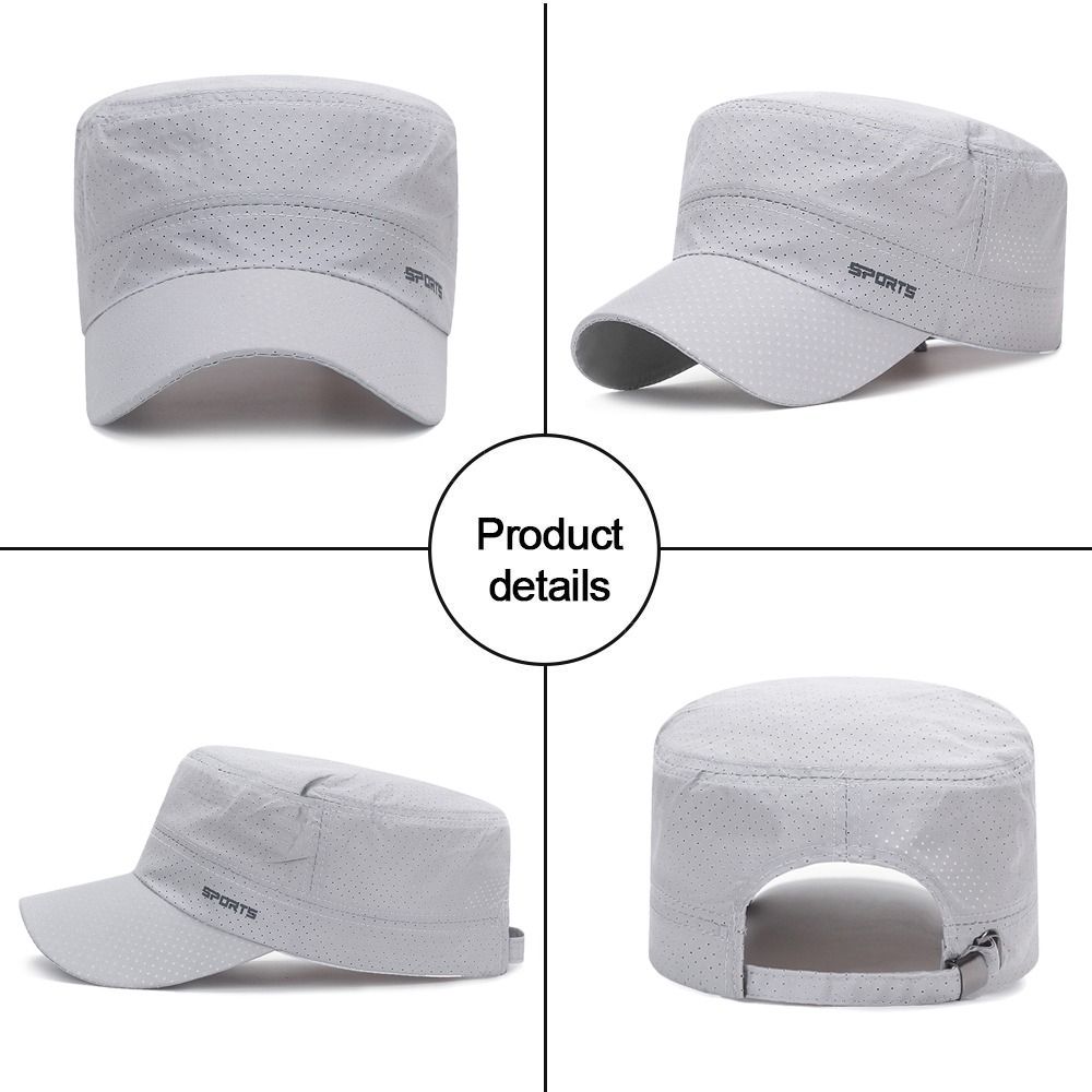 Outdoor Breathable Sun Hat Adj - огляд і ціна Snapback Hat Flat