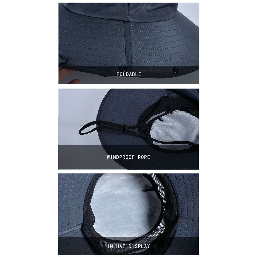 Fashion Cloth Men Sun Hat Big  - огляд і ціна Visor Sun Hat