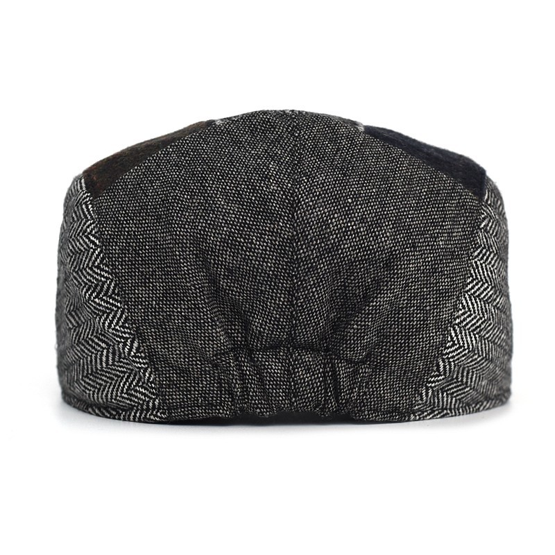 High-End Classic Men's Patchwo - огляд і ціна Newsboy Cap Ivy