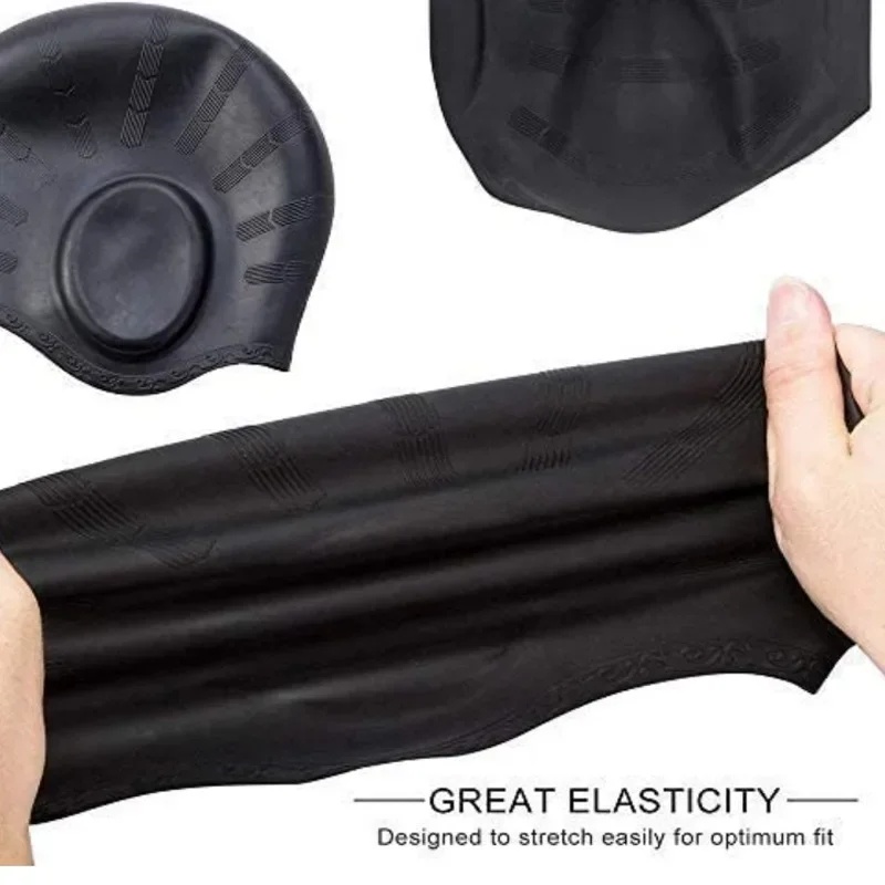 Silicone Swimming Cap for Men  - огляд і ціна Swim Hat Silicone