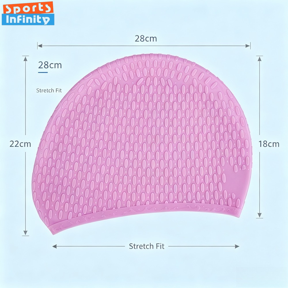 Adult Silicone Swim Cap for Wo - огляд і ціна Swim Hat Silicone