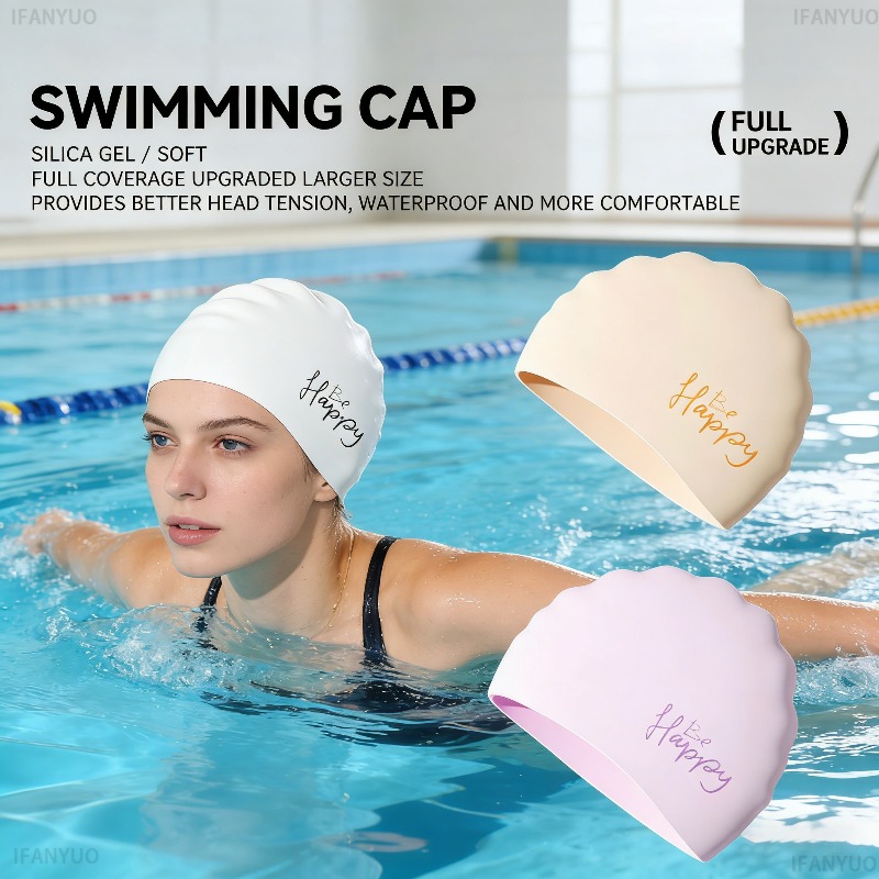 Women Silicone Swimming Cap Ex - огляд і ціна Swim Hat Silicone