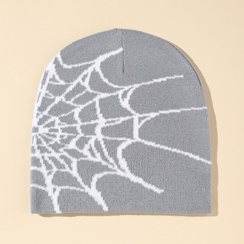 Gothic Soft Spider Web Pattern - огляд і ціна Beanie Cuffed Knit