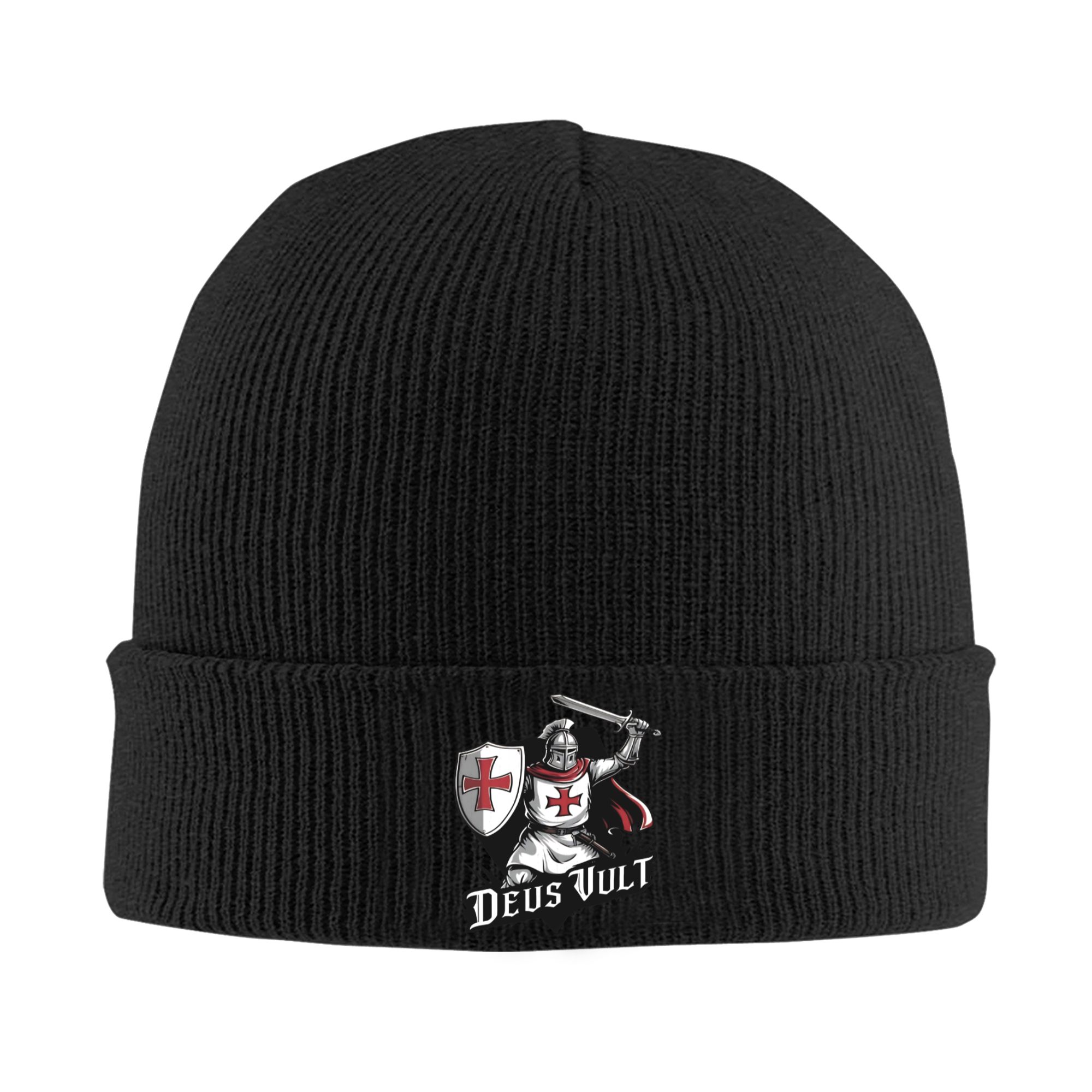 Deus Vult - The Templar Knight - огляд і ціна Beanie Cuffed Knit