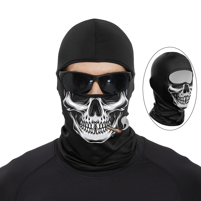 Funny Ape Mouth Skull Balaclav - огляд і ціна Skull Cap Helmet Liner
