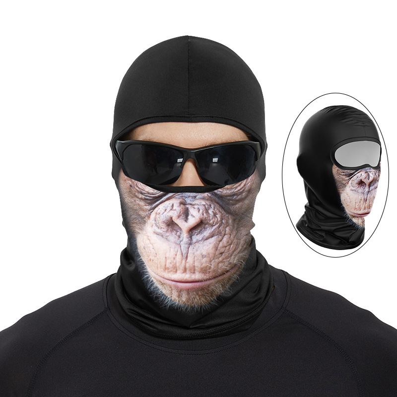 Funny Ape Mouth Skull Balaclav - огляд і ціна Skull Cap Helmet Liner