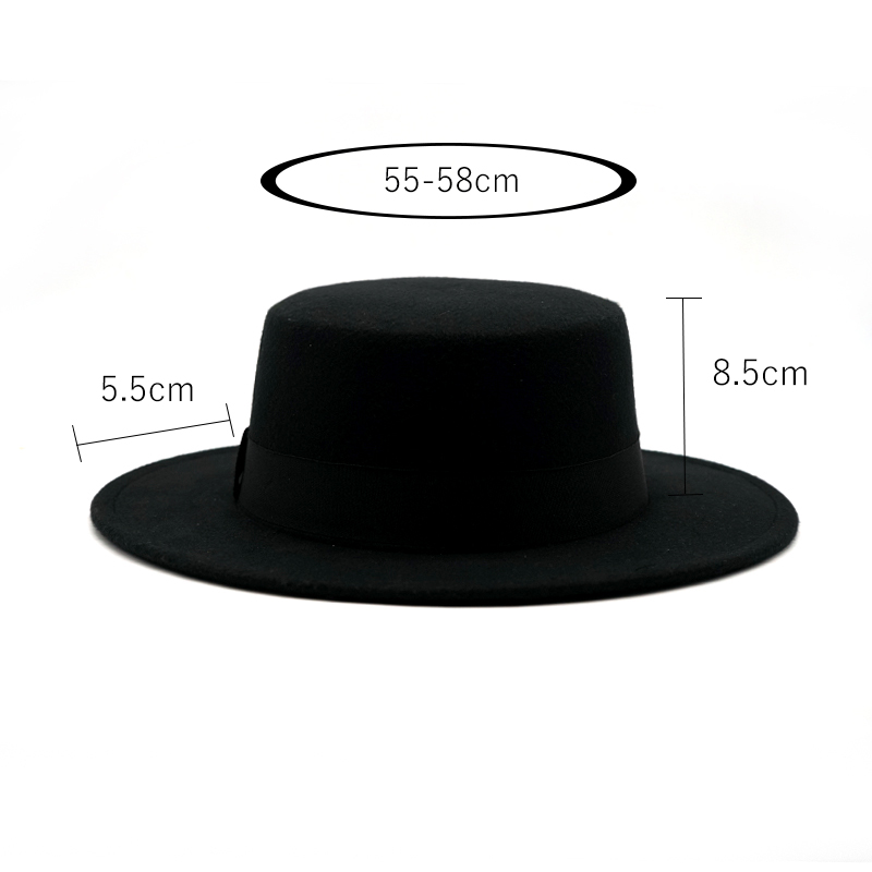 Winter Autumn Imitation Woolen - огляд і ціна Fedora Hat Wool