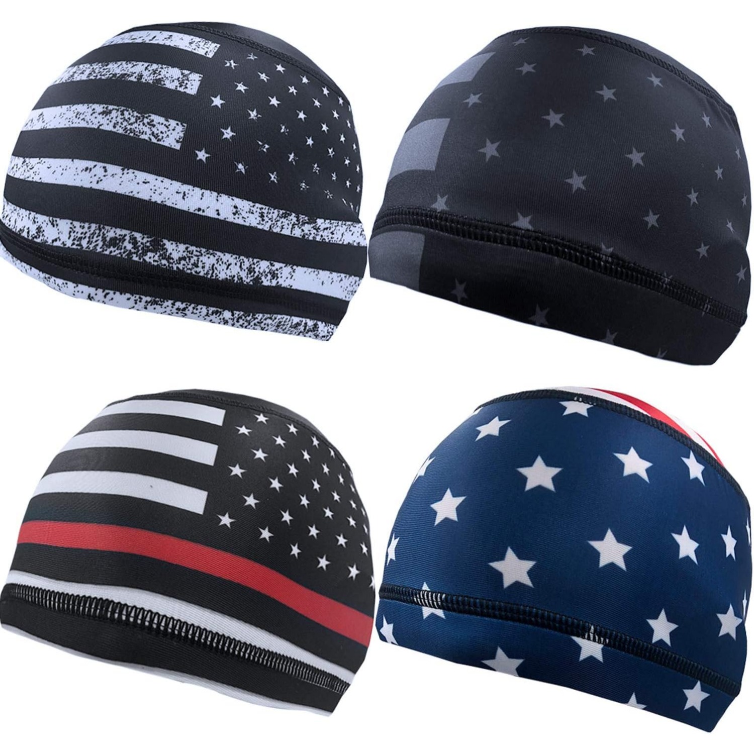 4x US Flag Skull Cap Helmet Li - огляд і ціна Skull Cap Helmet Liner
